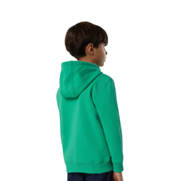 North Sails - Παιδική Ζακέτα Φούτερ με Κουκούλα 792091-000-0412 Πράσινο 792091-000-0412