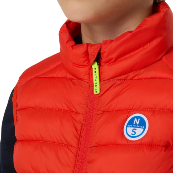 North Sails - Παιδικό Αμάνικο Μπουφάν / Γιλέκο Explorer Vest 701522-000-0719 Πορτοκαλί 701522-000-0719
