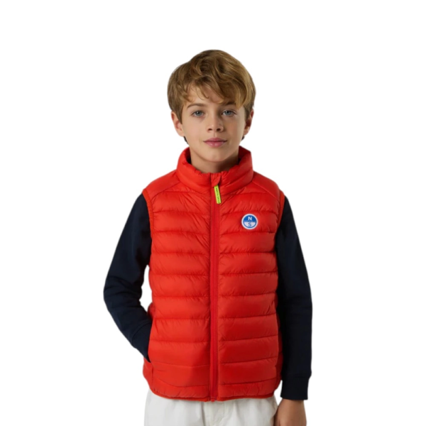 North Sails - Παιδικό Αμάνικο Μπουφάν / Γιλέκο Explorer Vest 701522-000-0719 Πορτοκαλί 701522-000-0719