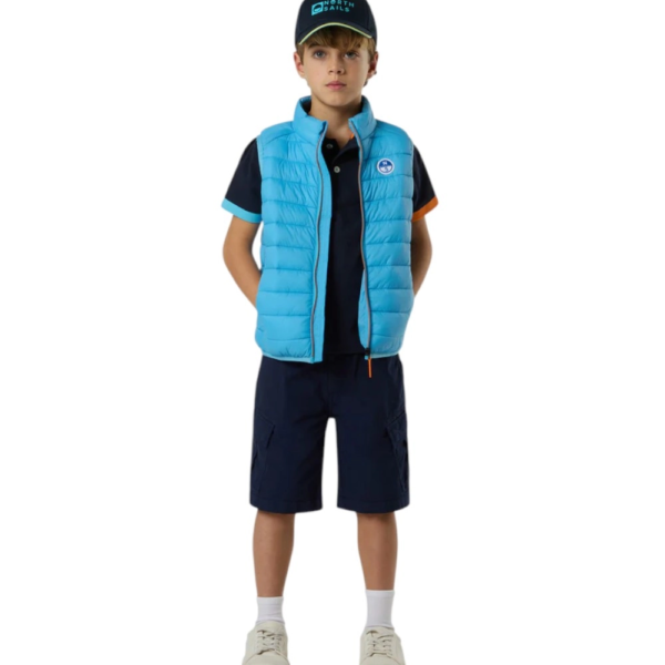 North Sails - Παιδικό Αμάνικο Μπουφάν / Γιλέκο Explorer Vest 701522-000-0774 Γαλάζιο 701522-000-0774