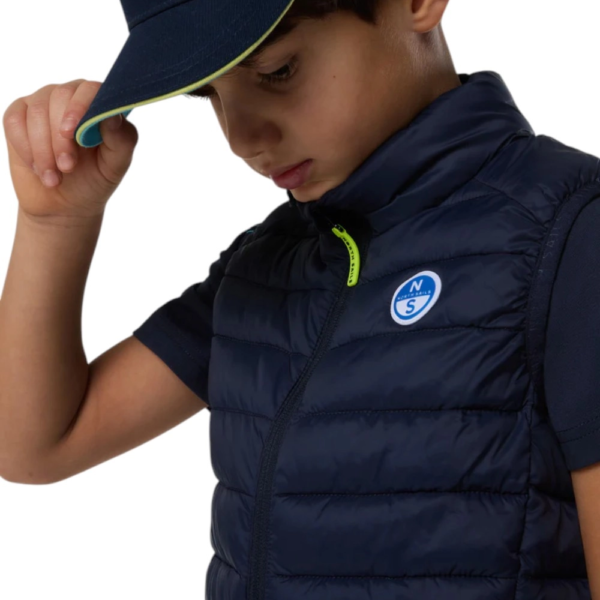 North Sails - Παιδικό Αμάνικο Μπουφάν / Γιλέκο Explorer Vest 701522-000-0802 Μπλε Ναυτικό 701522-000-0802