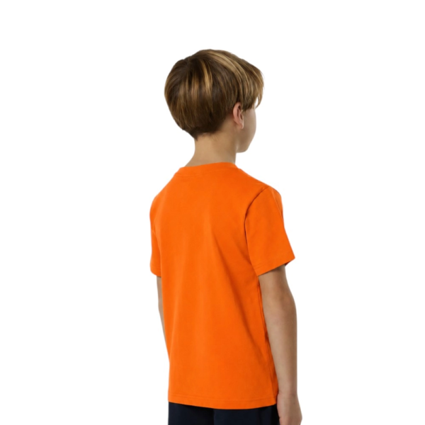North Sails - Παιδικό Κοντομάνικο Μπλουζάκι T-Shirt Logo Patch 795226-000-0719 Πορτοκαλί 795226-000-0719