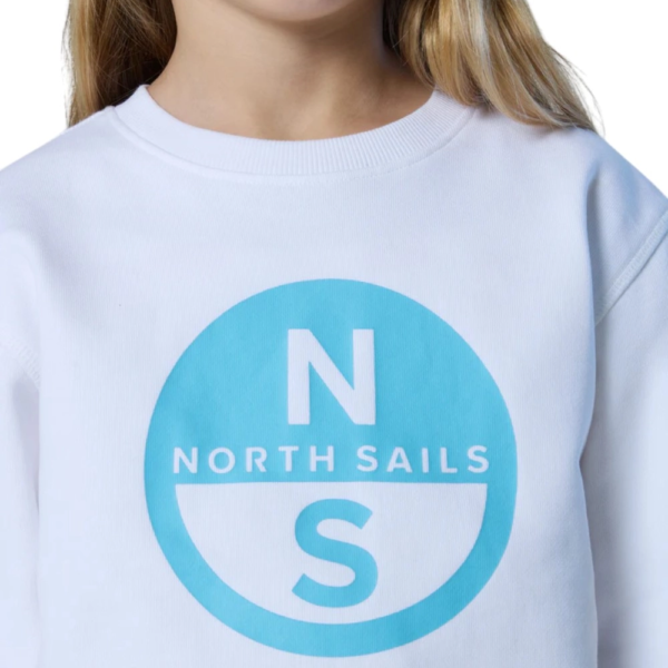 North Sails - Παιδικό Μακρυμάνικο Πουλόβερ 792093-000-0101 Λευκό 792093-000-0101