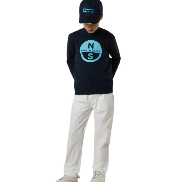 North Sails - Παιδικό Μακρυμάνικο Πουλόβερ 792093-000-0802 Μπλε Ναυτικό 792093-000-0802