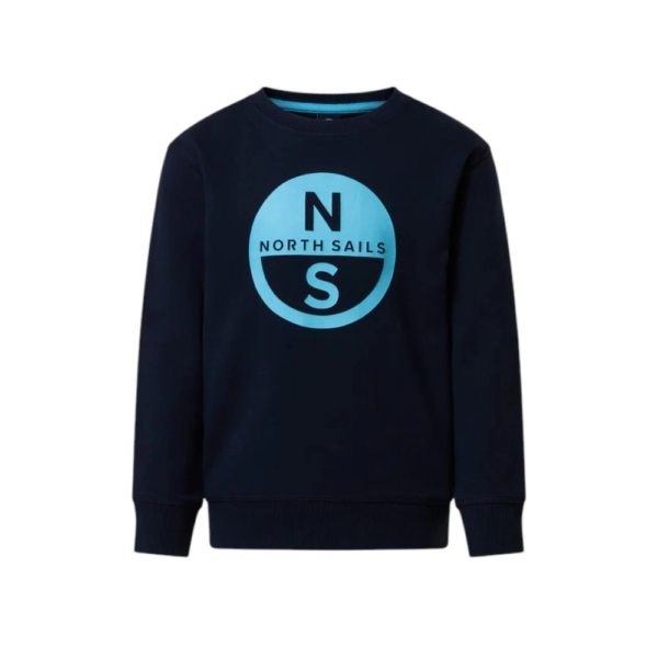 North Sails - Παιδικό Μακρυμάνικο Πουλόβερ 792093-000-0802 Μπλε Ναυτικό