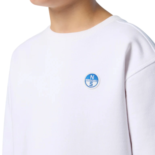 North Sails - Παιδικό Μακρυμάνικο Πουλόβερ 792094-000-0101 Λευκό 792094-000-0101