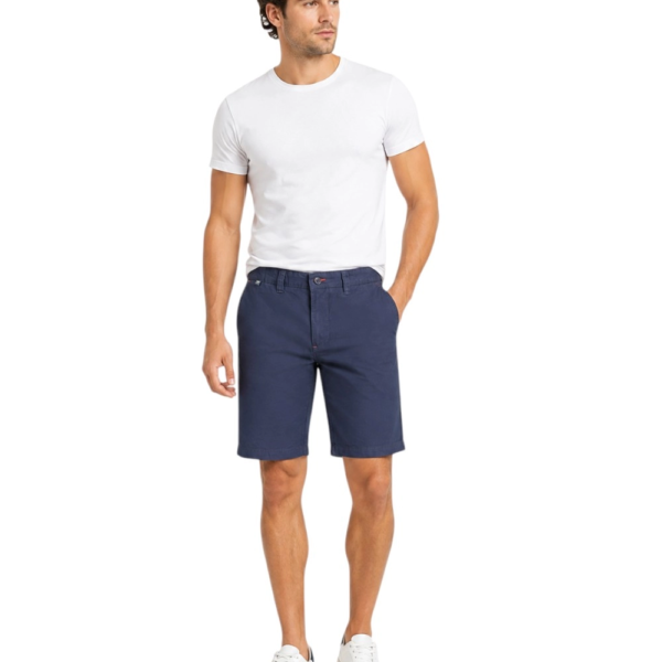 Norway Nautical School - Ανδρική Βερμούδα Chino 838520-NAVY Μπλε