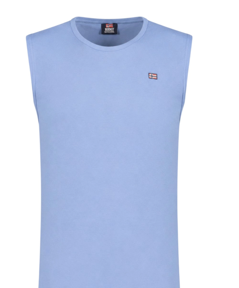 Norway Nautical School - Ανδρικό T-shirt Αμάνικο 835915-DENIM Γαλάζιο