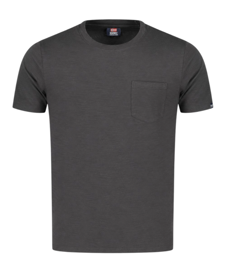 Norway Nautical School - Ανδρικό T-shirt Κοντομάνικο 866031-BLACK Μαύρο