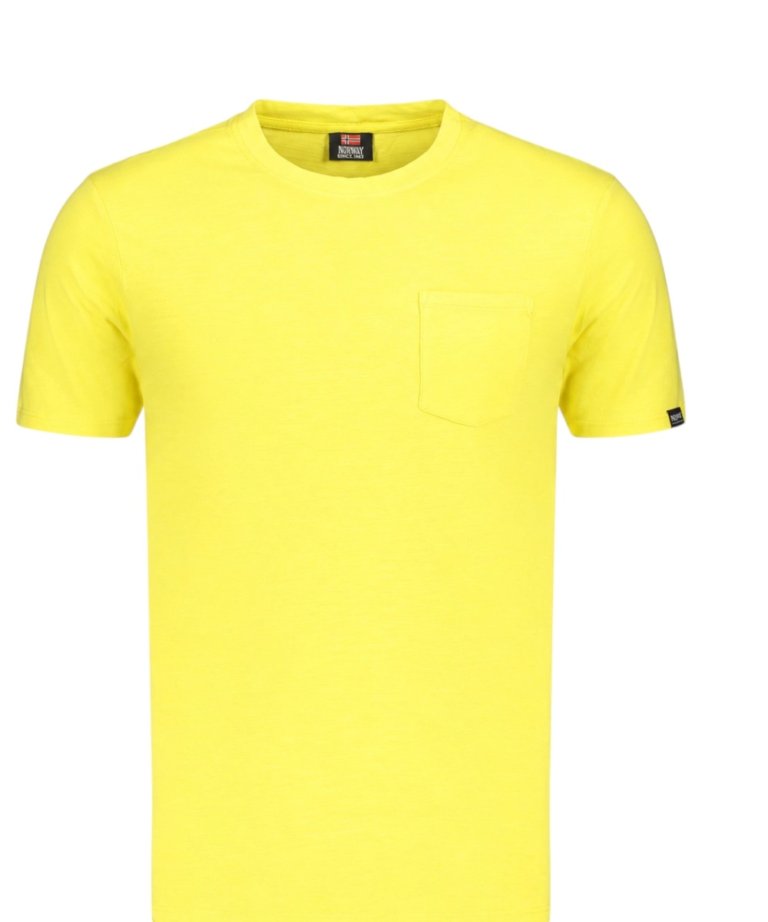 Norway Nautical School - Ανδρικό T-shirt Κοντομάνικο 866031-ZEST Κίτρινο