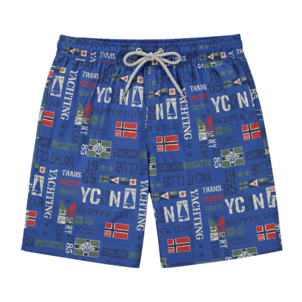 Norway Nautical School - Ανδρικό Μαγιό Σόρτς 868332-INK Πολύχρωμο 868332-INK
