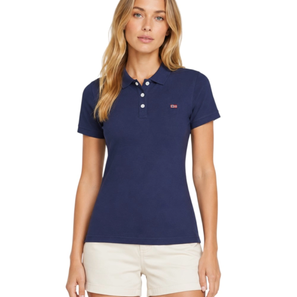 Norway Nautical School - Γυναικείο Μπλουζάκι Polo 858710-NAVY Μπλε 858710-NAVY