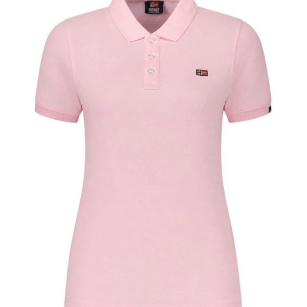 Norway Nautical School - Γυναικείο Μπλουζάκι Polo 858710-PINK Ροζ