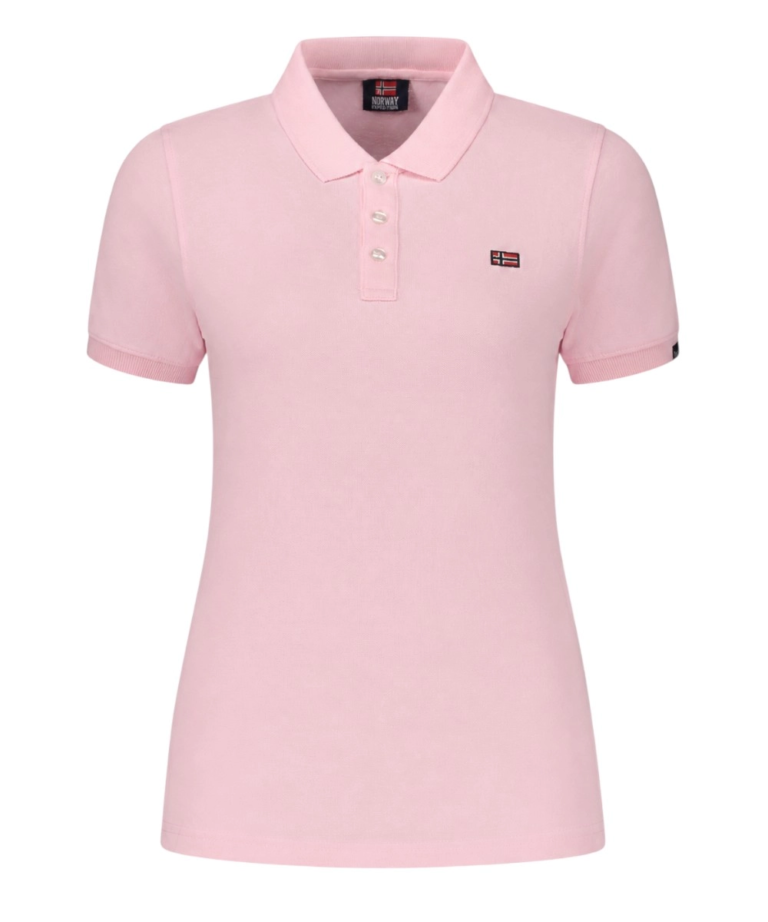 Norway Nautical School - Γυναικείο Μπλουζάκι Polo 858710-PINK Ροζ