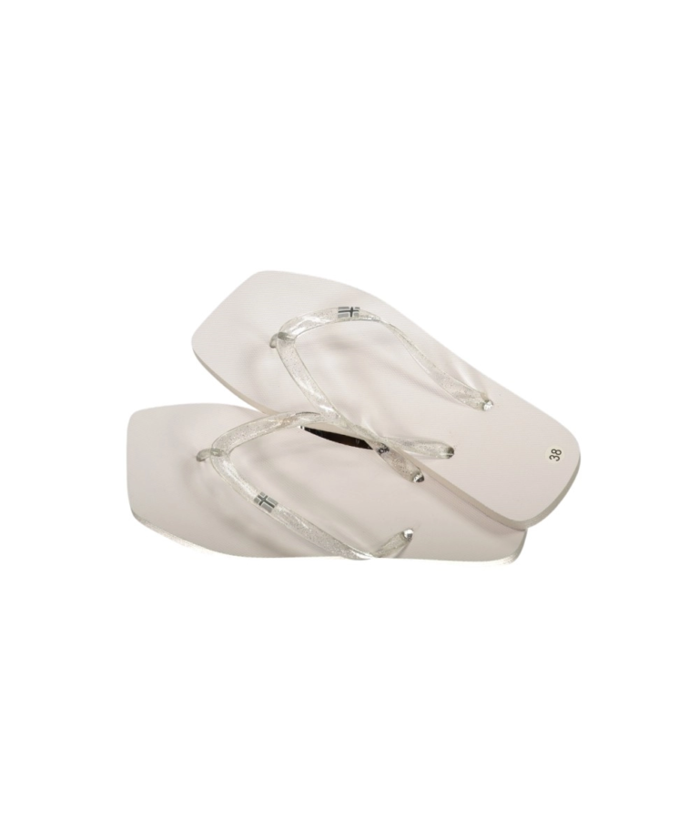 Norway Nautical School – Γυναικείες Σαγιονάρες Flip-Flops 861024-WHITE Λευκό