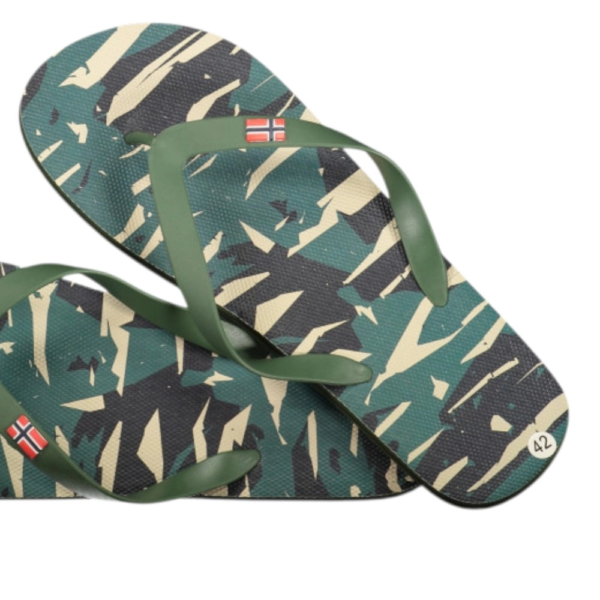 Norway Nautical School - Ανδρικές Παντόφλες Slipper 861013-ARMY Πράσινο 861013-ARMY
