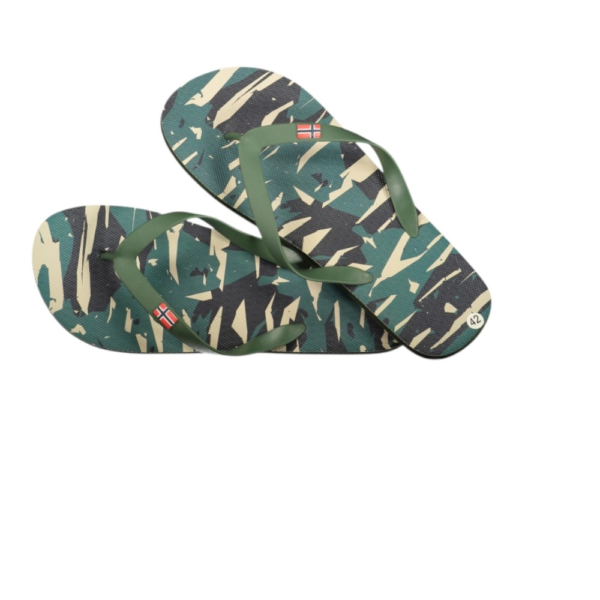 Norway Nautical School - Ανδρικές Παντόφλες Slipper 861013-ARMY Πράσινο