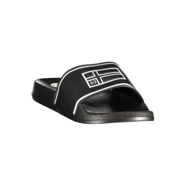 Norway Nautical School - Ανδρικές Παντόφλες Slipper 861014-BLACK Μαύρο 861014-BLACK