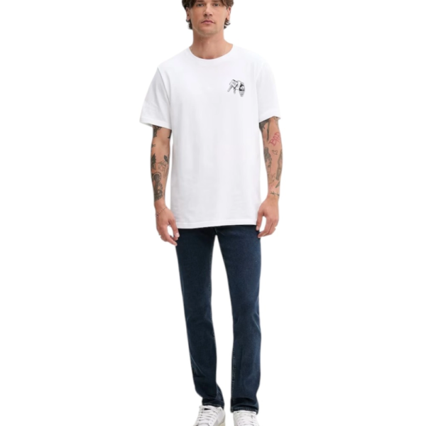 Tommy Hilfiger - Ανδρικό Παντελόνι Τζιν Scanton Slim Fit DM0DM21213-1BK Μπλε DM0DM21213-1BK