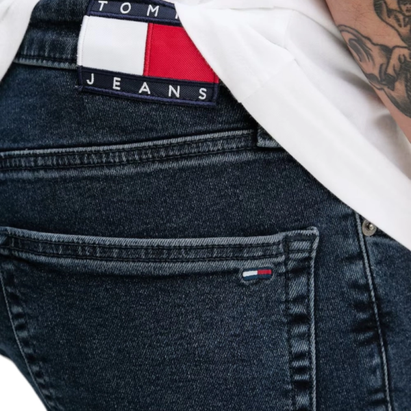 Tommy Hilfiger - Ανδρικό Παντελόνι Τζιν Scanton Slim Fit DM0DM21213-1BK Μπλε DM0DM21213-1BK