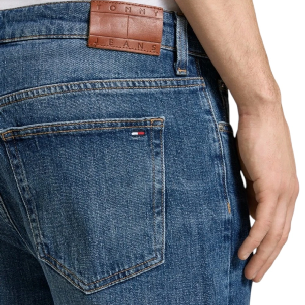Tommy Hilfiger - Ανδρικό Παντελόνι Τζιν Sonny Regular Tapered DM0DM23287-1BK Μπλε DM0DM23287-1BK