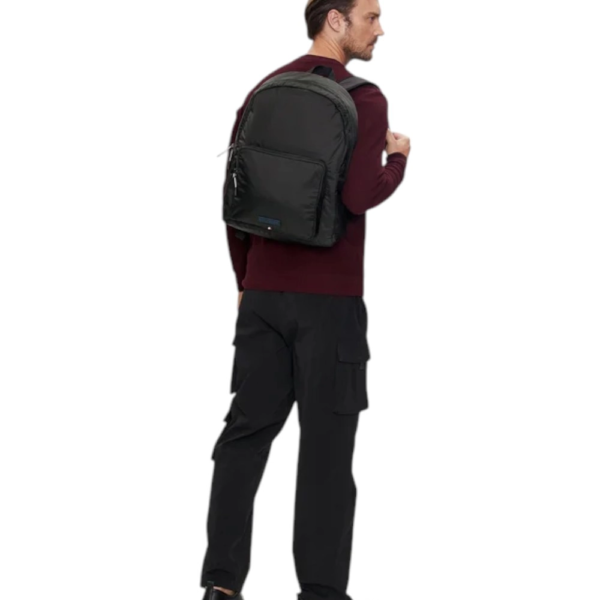 Tommy Hilfiger - Ανδρικό Σακίδιο Monotype Dome Backpack AM0AM12678-BDS Μαύρο AM0AM12678-BDS