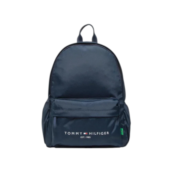 Tommy Hilfiger - Ανδρικό Σακίδιο Th Established Backpack AU0AU01496-C87 Μπλε
