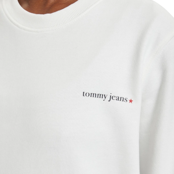 Tommy Hilfiger - Γυναικείο Φούτερ Essential Logo Regular Fit DW0DW22829-YBL Εκρού DW0DW22829-YBL