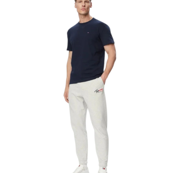 Tommy Hilfiger - Παντελόνι Φόρμας Signature Regular Fit DM0DM23903-P08 Γκρι DM0DM23903-P08