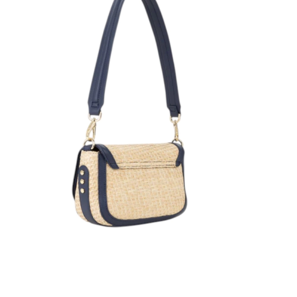 Valentino Bags - Γυναικεία Τσάντα Ώμου Demetra VBS9R909-H79 Μπεζ/Μπλε VBS9R909-H79
