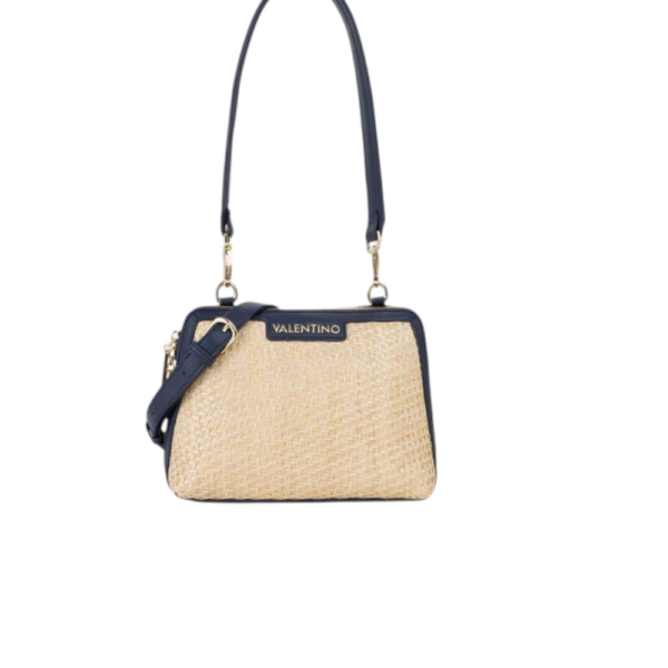 Valentino Bags - Γυναικεία Τσάντα Ώμου Demetra VBS9R942-H79 Μπεζ/Μπλε