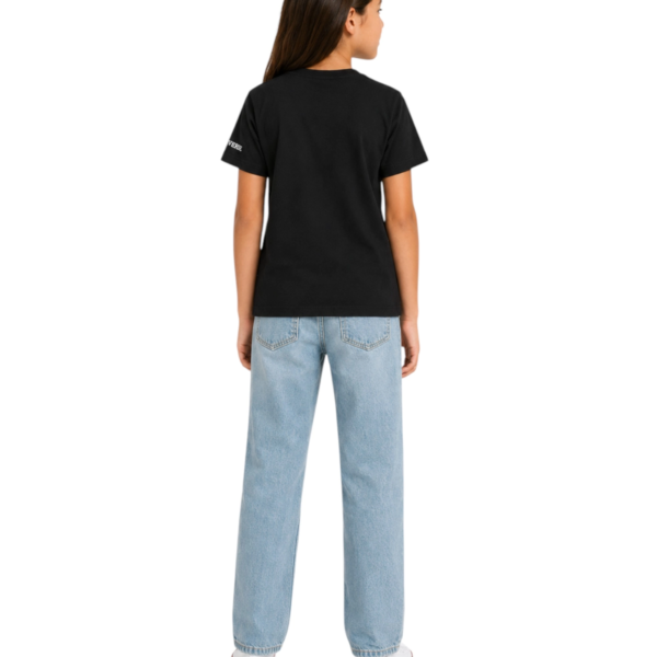 Converse - Παιδική Μπλούζα T-Shirt για Κορίτσια 4CH526-023 Μαύρο 4CH526-023