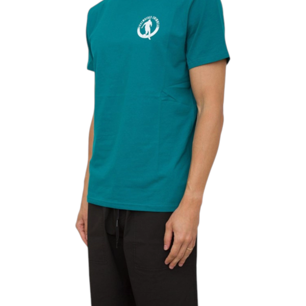 Bikkembergs - Ανδρικό T-shirt Κοντομάνικο BKK3MTS02-EVERGL Πετρόλ BKK3MTS02-EVERGL