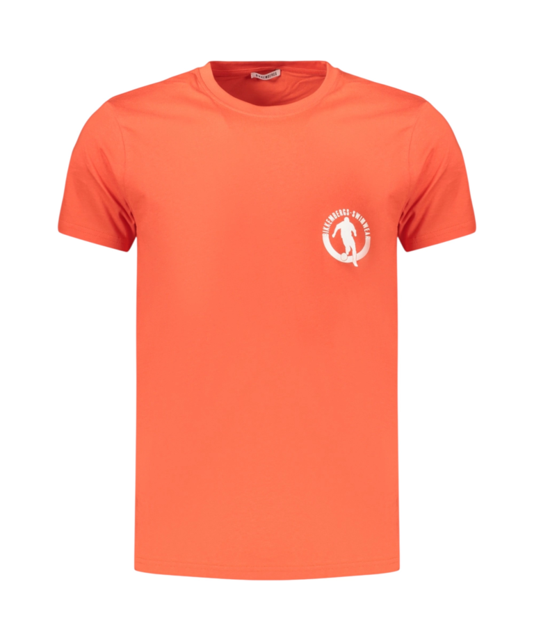 Bikkembergs - Ανδρικό T-shirt Κοντομάνικο BKK3MTS02-ORANGE Πορτοκαλί