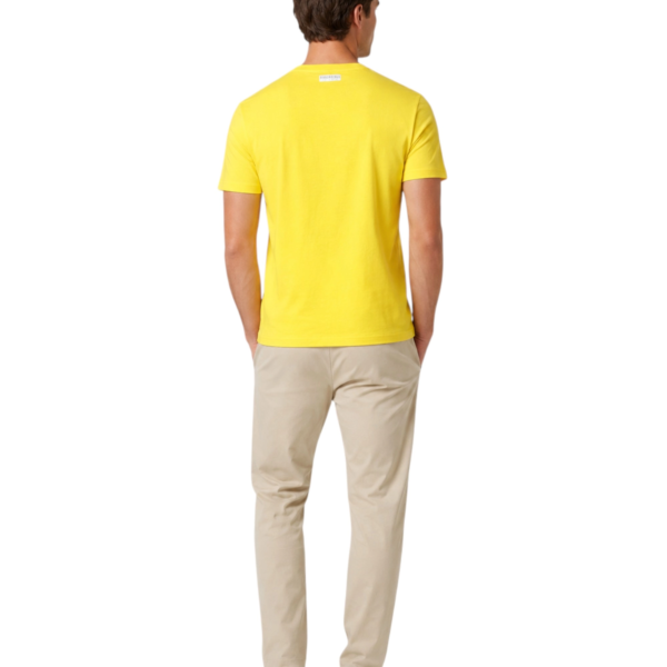 Bikkembergs - Ανδρικό T-shirt Κοντομάνικο BKK3MTS02-SUNTRU Κίτρινο BKK3MTS02-SUNTRU