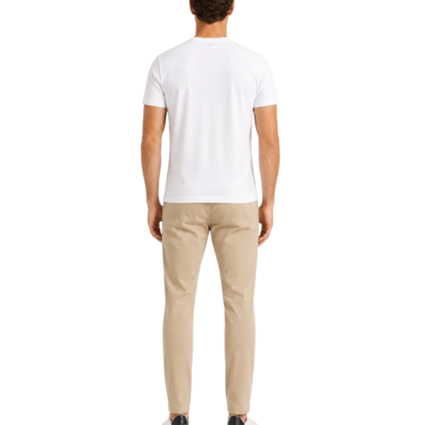 Bikkembergs - Ανδρικό T-shirt Κοντομάνικο BKK3MTS02-WHITE Λευκό BKK3MTS02-WHITE
