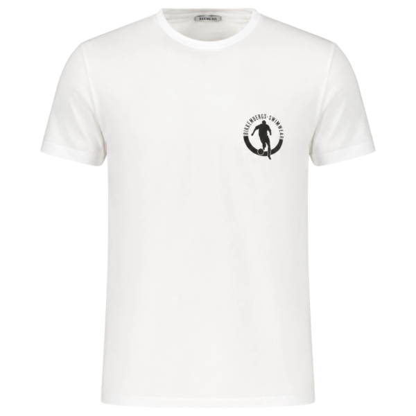 Bikkembergs - Ανδρικό T-shirt Κοντομάνικο BKK3MTS02-WHITE Λευκό