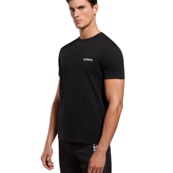 Bikkembergs - Ανδρικό T-shirt Κοντομάνικο BKK3MTS04-BLACK Μαύρο BKK3MTS04-BLACK