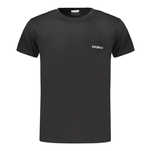 Bikkembergs - Ανδρικό T-shirt Κοντομάνικο BKK3MTS04-BLACK Μαύρο