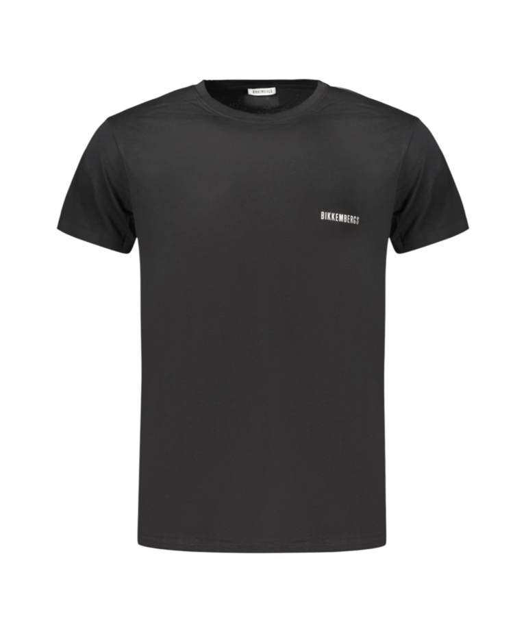 Bikkembergs - Ανδρικό T-shirt Κοντομάνικο BKK3MTS04-BLACK Μαύρο