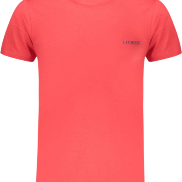 Bikkembergs - Ανδρικό T-shirt Κοντομάνικο BKK3MTS04-GOJIBE Κόκκινο