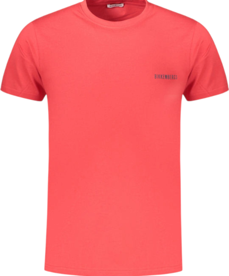 Bikkembergs - Ανδρικό T-shirt Κοντομάνικο BKK3MTS04-GOJIBE Κόκκινο