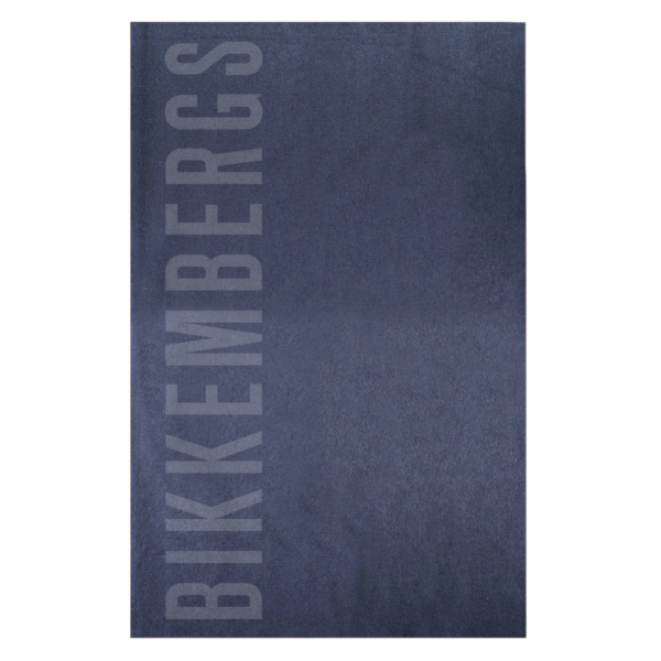 Bikkembergs - Πετσέτα Θαλάσσης Βαμβακερή 90x168 cm BKK26MTW02-NAVY Μπλε