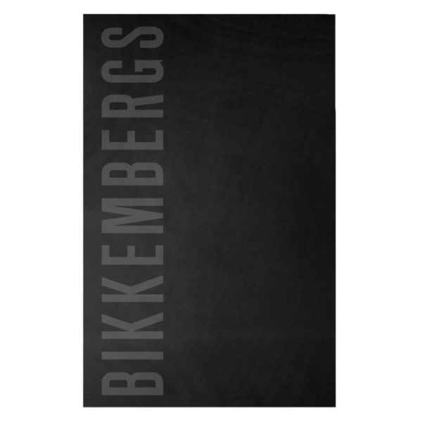 Bikkembergs - Πετσέτα Θαλάσσης Βαμβακερή 90x168 cm BKK26MTW02-BLACK Μαύρο