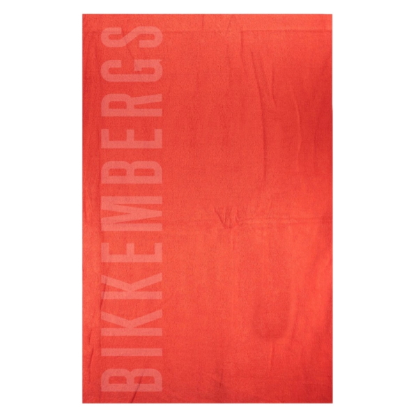 Bikkembergs - Πετσέτα Θαλάσσης Βαμβακερή 90x168 cm BKK26MTW02-RED Κόκκινο