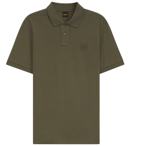 Hugo Boss - Ανδρικό Κοντομάνικο Polo Passenger 50507803-325 Λαδί