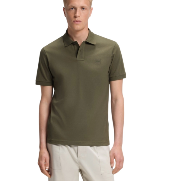 Hugo Boss - Ανδρικό Κοντομάνικο Polo Passenger 50507803-325 Λαδί 50507803-325