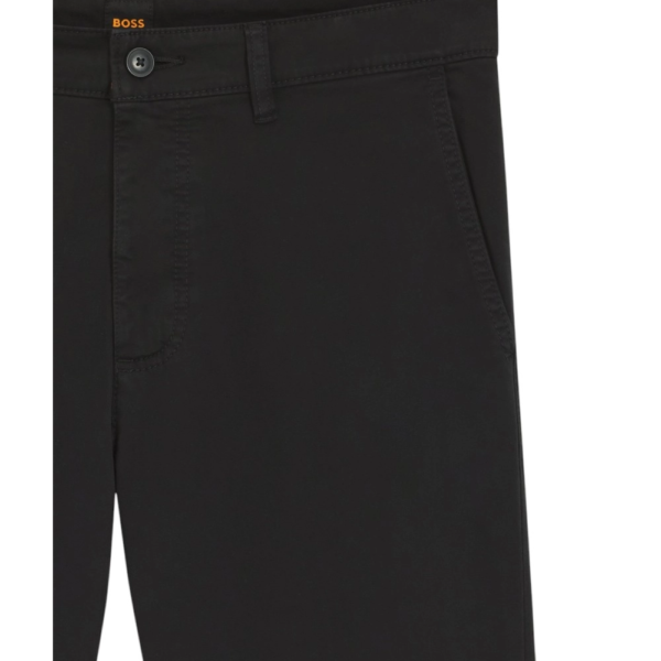 Hugo Boss - Ανδρικό Παντελόνι Chino 50534378-001 Μαύρο 50534378-001