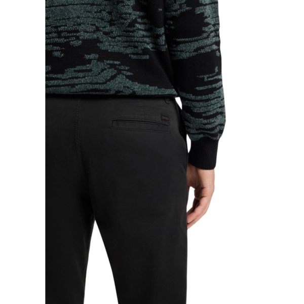 Hugo Boss - Ανδρικό Παντελόνι Chino 50534378-001 Μαύρο 50534378-001