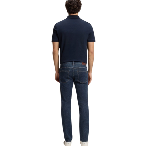 Hugo Boss - Ανδρικό Παντελόνι Τζιν Delaware 50564546-412 Μπλε 50564546-412